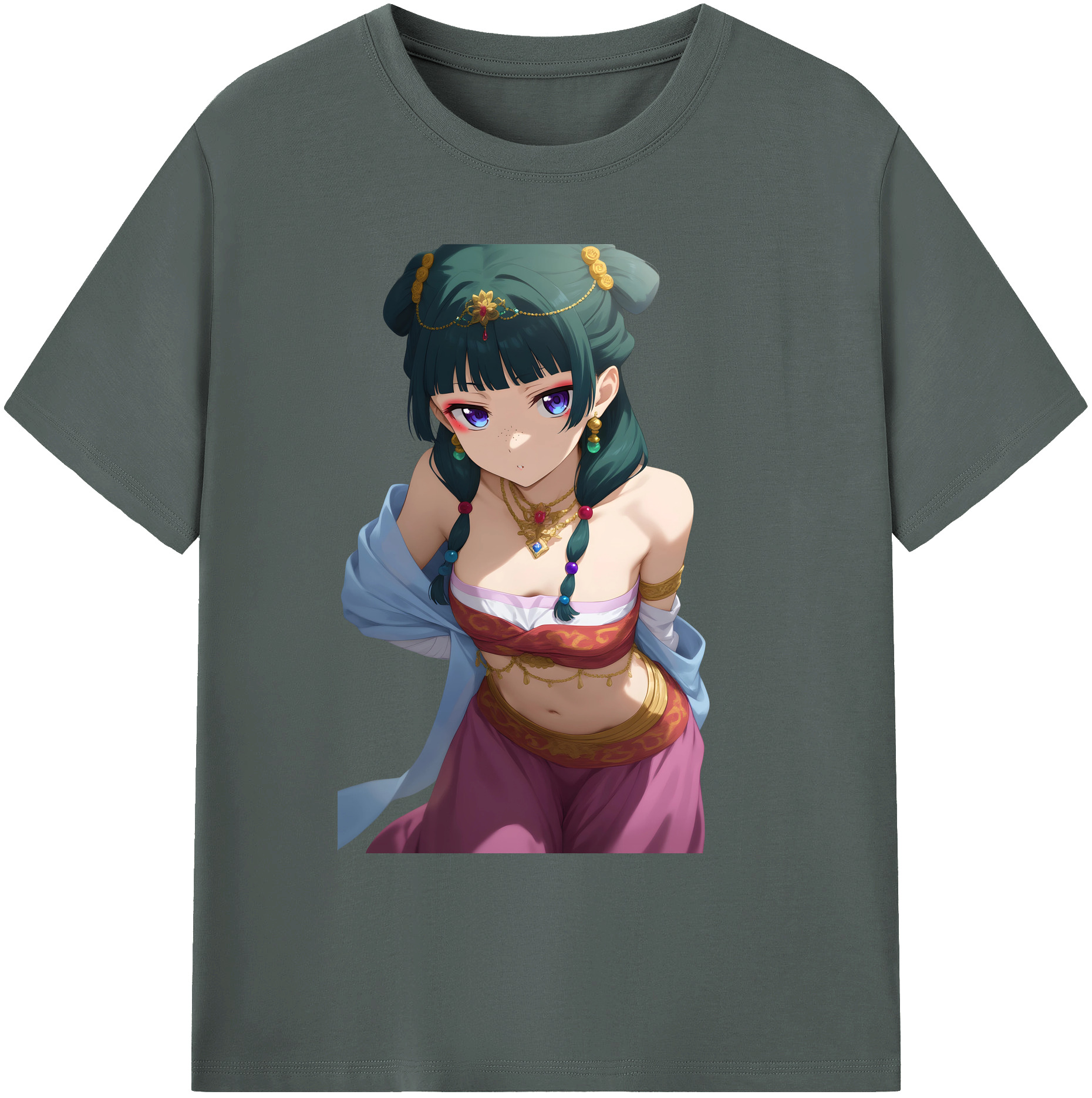 （画像用） 薬屋のひとりごと The Apothecary Diaries 綿100％ メンズ半袖Tシャツ｜肌触りやわらか＆通気性